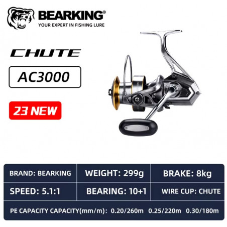 BEARKING ritė Chute AC-3000X Longshot Feeder