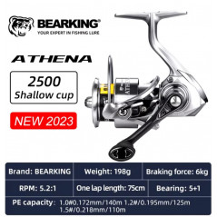 BEARKING ritė Athena II AD-2500 (198g!)