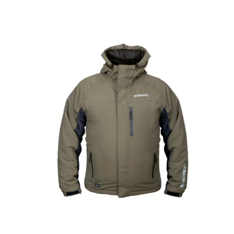 Shimano striukė Wear Rain Jacket Padded Green (M-XXXL)