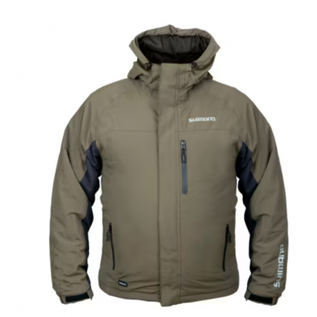 Shimano striukė Wear Rain Jacket Padded Green (M-XXXL)