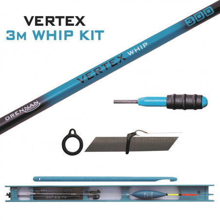 Drennan meškerė Vertex Whip Kit 3m (su plūdine sistema)