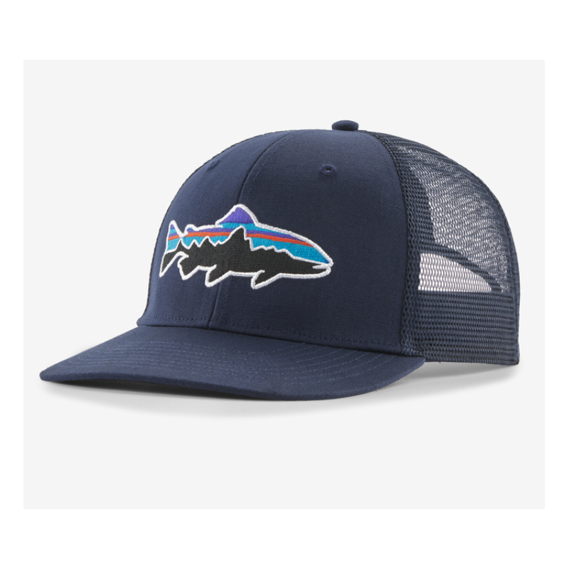 PATAGONIA kepurė Fitz Roy Trout Trucker Hat Navy