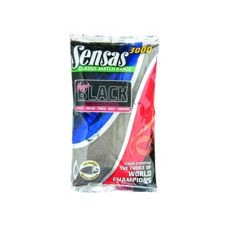 SENSAS jaukas 3000 Magic Black (UK range) 1kg