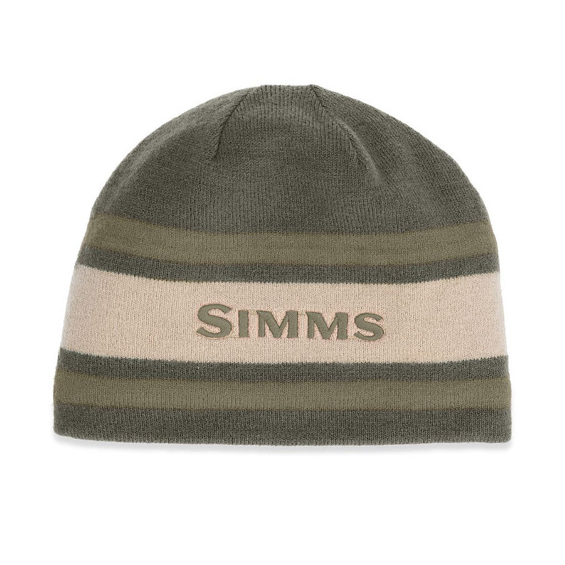 SIMMS kepurė Hayward Wool Beanie Dark Olive