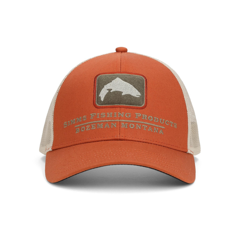 SIMMS kepurė Double Haul Icon Trucker Orange