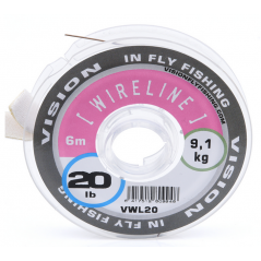 Vision viela pavadėlių gamybai Pike Wire Leader 6m (20-35lb)