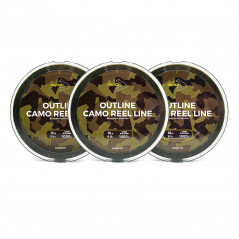 AVID valas Outline Camo Reel Line 0,28mm 1000m