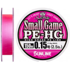 SUNLINE Small Game PE HG 150m Pink (0.15-0.5)