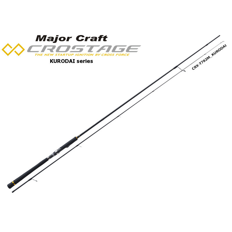 MAJOR CRAFT spiningas Crostage CRX-T782ML Kurodai 2,34m 2-15g