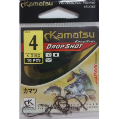 Kamatsu Drop Shot Black K-0160-BLN (Nr.4-1) 10vnt/pak
