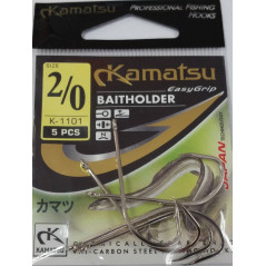 KAMATSU kabliukai Baitholder K-1101-N (Nr.2/0-5/0)