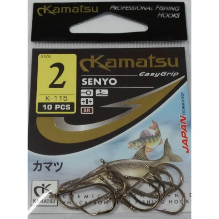 KAMATSU kabliukai Senyo K-115-BR (Nr.12-2)